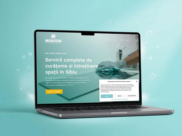 Milea Clean - Site servicii curățenie Sibiu