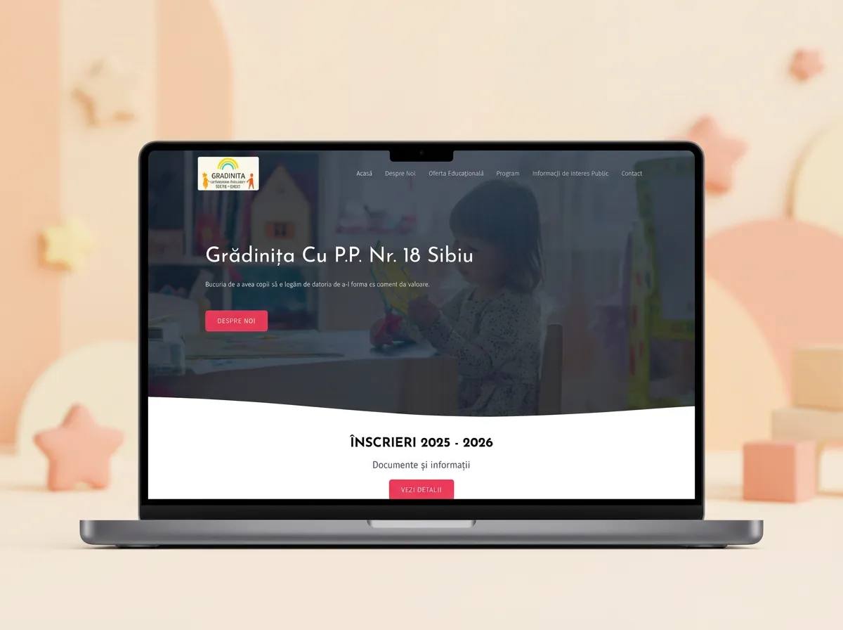 Grădinița P.P. Nr. 18 Sibiu - Site instituțional