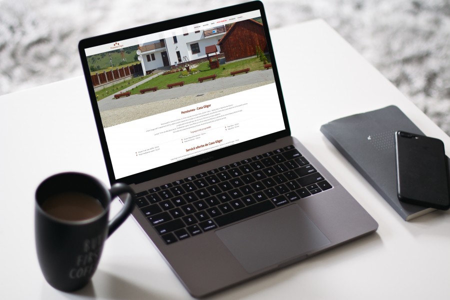 Website Pensiunea Casa Gligor Sibiu